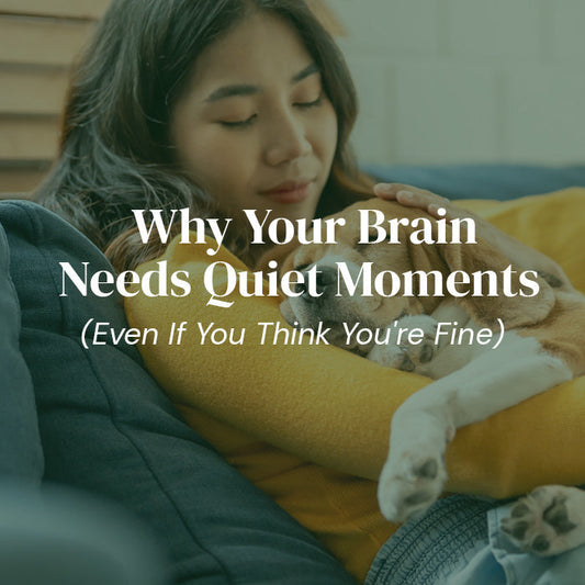 Why Your Brain Needs Quiet Moments (Even If You Think You're Fine)