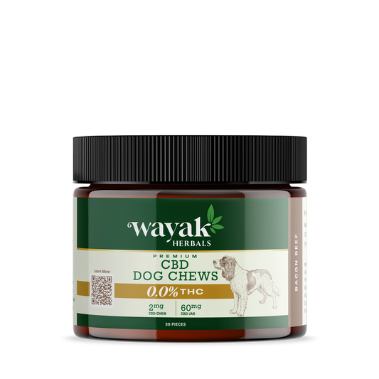 Masticable Premium de CBD para Perros: Tocino y Carne