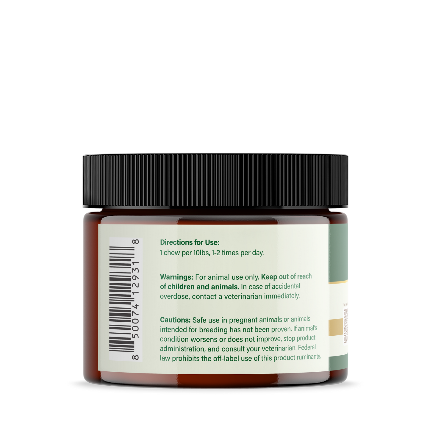 Premium  CBD Dog Chew: Beef Flavored