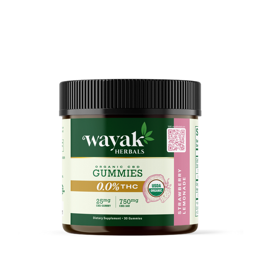 Premium CBD Gummies:  Strawberry Lemonade