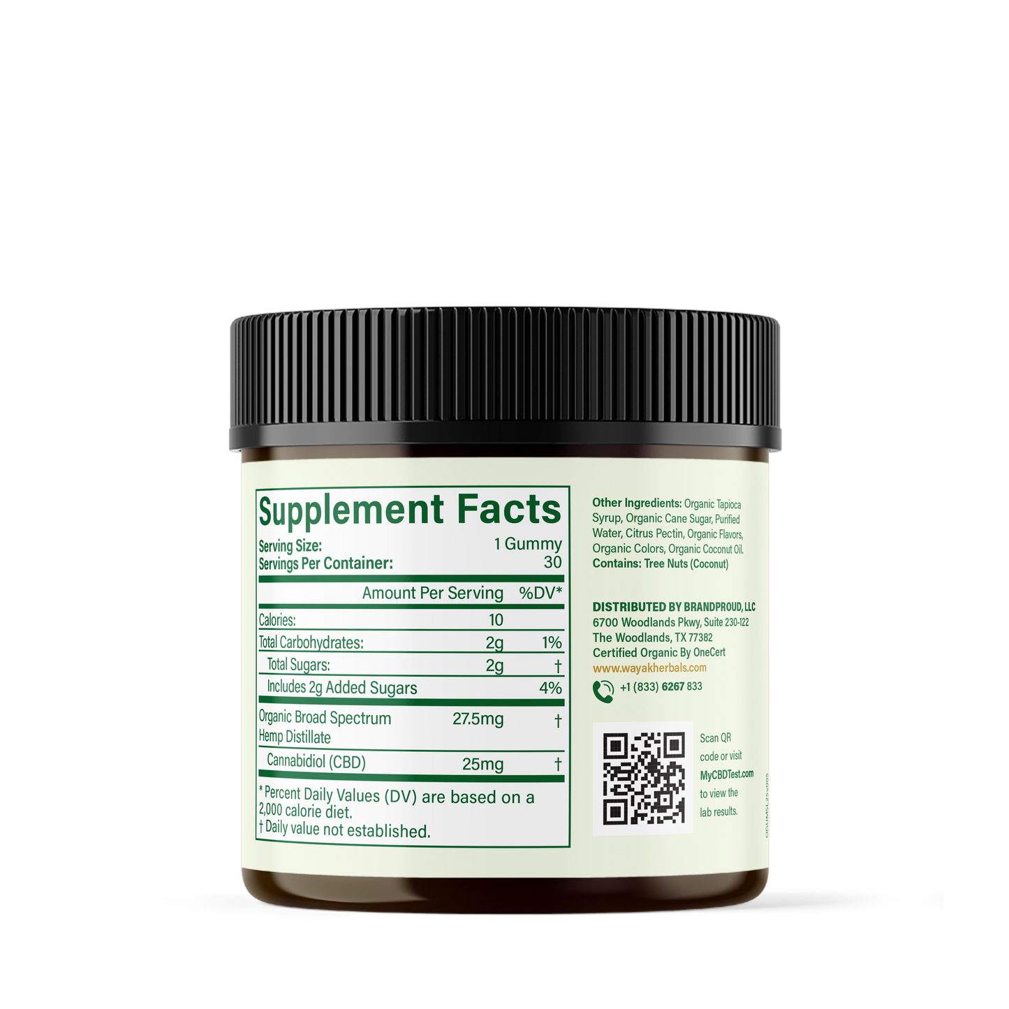 Premium CBD Gummies:  Strawberry Lemonade