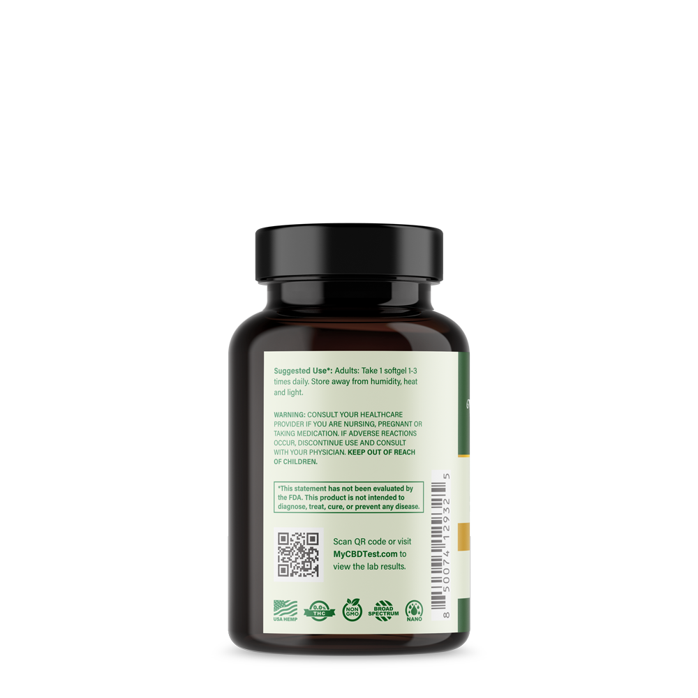 Cápsulas Blandas de CBD Premium: Fórmula para todos los días