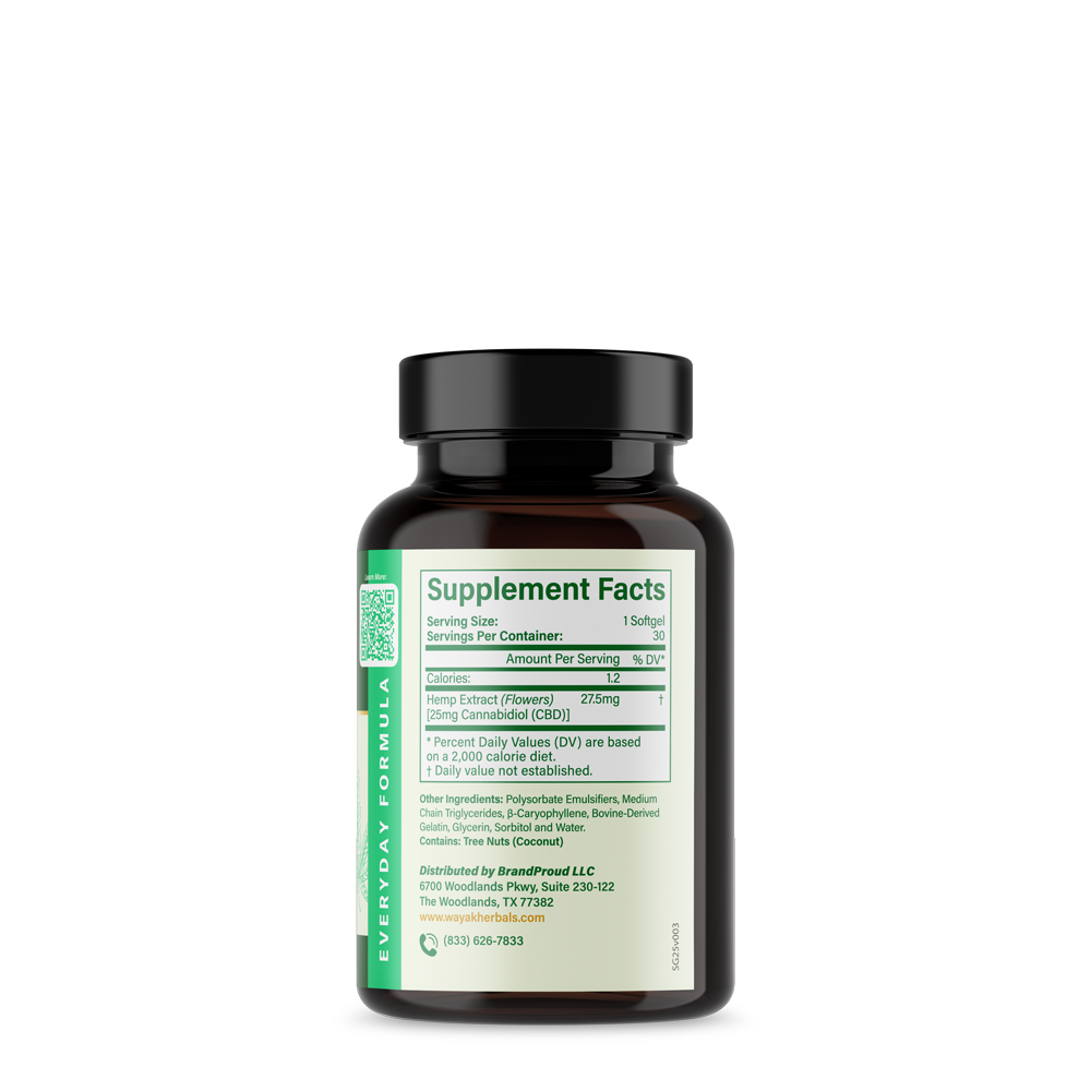 Cápsulas Blandas de CBD Premium: Fórmula para todos los días