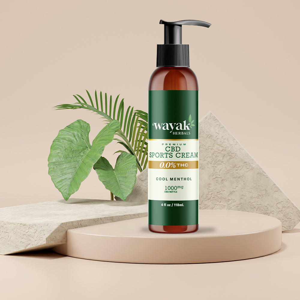 Premium CBD Sports Cream: Cool Menthol